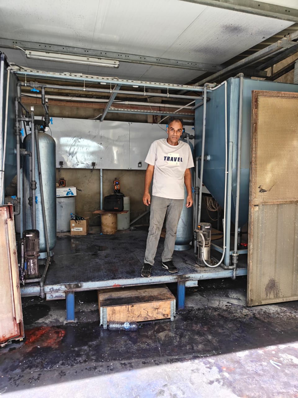 Intervention STEP Usine HILAL 1