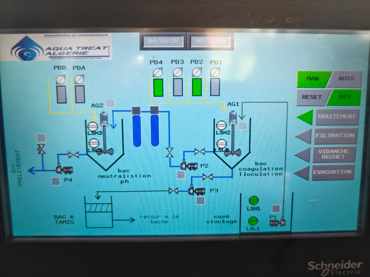 Intervention STEP Usine HILAL 2